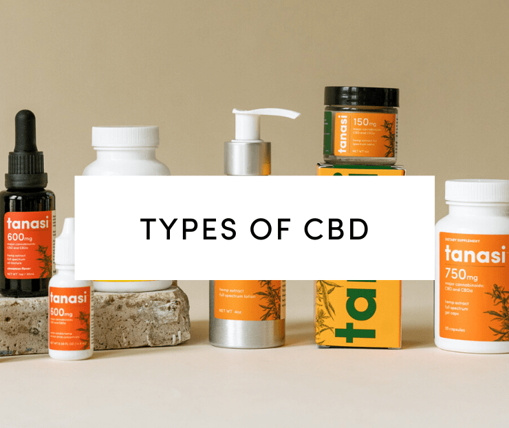 Tanasi CBD products variety