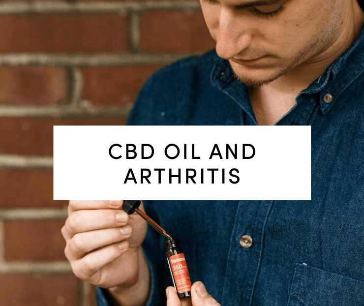 Man in blue shirt holding Tanasi CBD tincture
