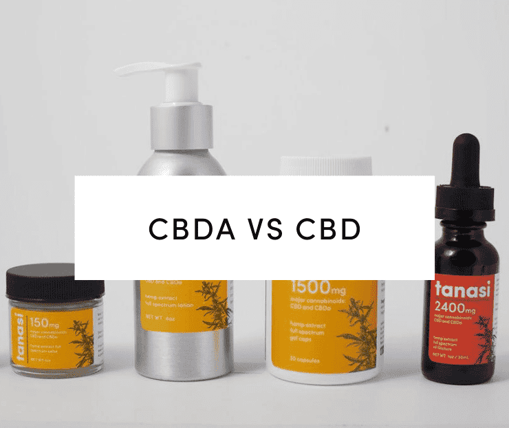 Tanasi CBD and CBDA products