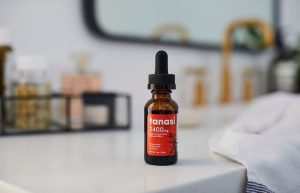 Tanasi Tincture on counter