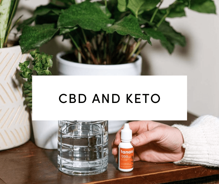CBD and Keto: CBD Water Soluble on dresser