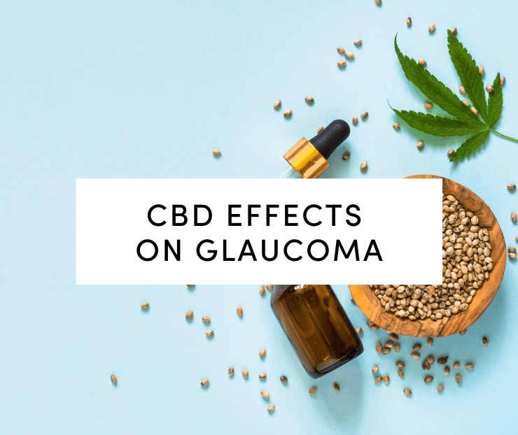 CBD Effects on Glaucoma: Hemp leaf, CBD tincture, hemp seeds