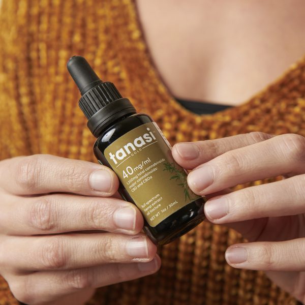Tanasi GOLD Full Spectrum CBD Tincture 1200mg Hemp Extract (40mg/mL) - Image 3