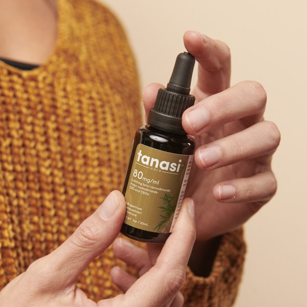Tanasi GOLD Full Spectrum CBD Tincture 2400mg Hemp Extract (80mg/mL) - Image 3