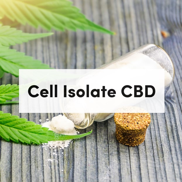 Cell Isolate CBD crystal