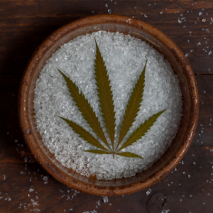 THCA vs CBDA - CBDA isolate crystals