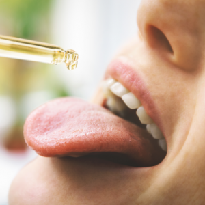 Vape CBD Oil Vs Sublingual Use - sublingual consumption of CBD