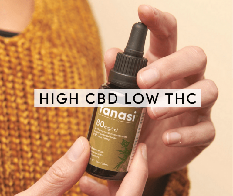 high cbd low thc