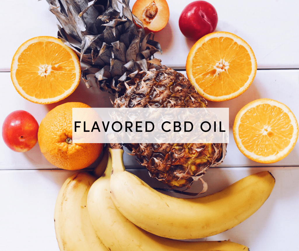 flavored cbd oil