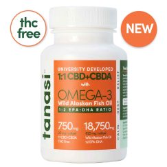 CBD+CBDA Fish Oil Softgel