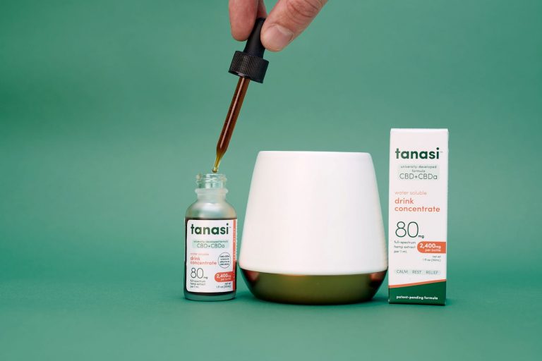 tanasi water soluble drink concentrate with full dropper