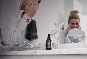 winter skin care routine with Tanasi face serum