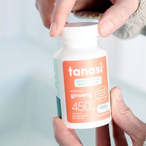 Tanasi red ginseng bottle